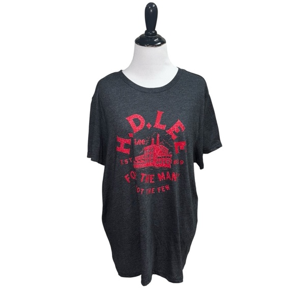 Lee Women's Size XL Crew Neck T-Shirt Top NWT H.D.Lee For the Many Not the Few - Picture 1 of 7
